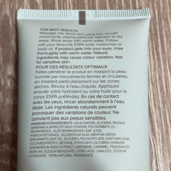 ESPA Natural Beauty Inner Calm Exfoliating Body Polish 3.3 fl oz - Picture 6 of 8